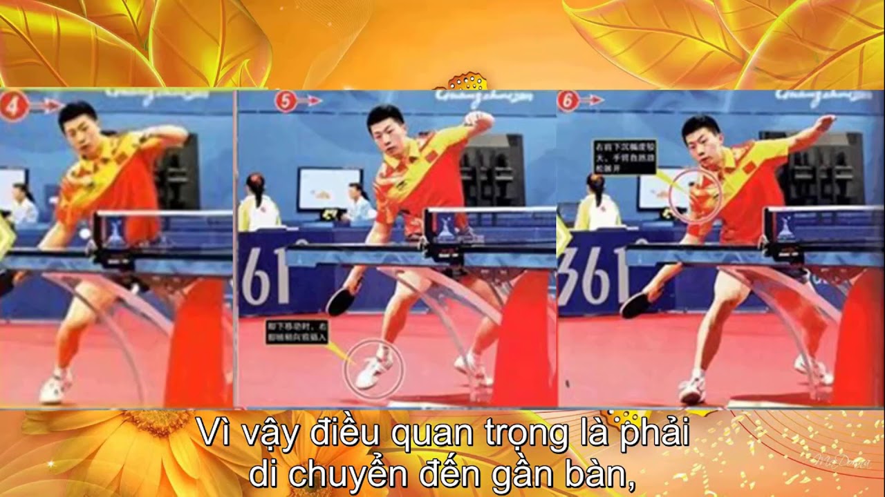 Phần 2. Tấn công quả bóng rơi mép bàn (half long) ở phía thuận tay xa