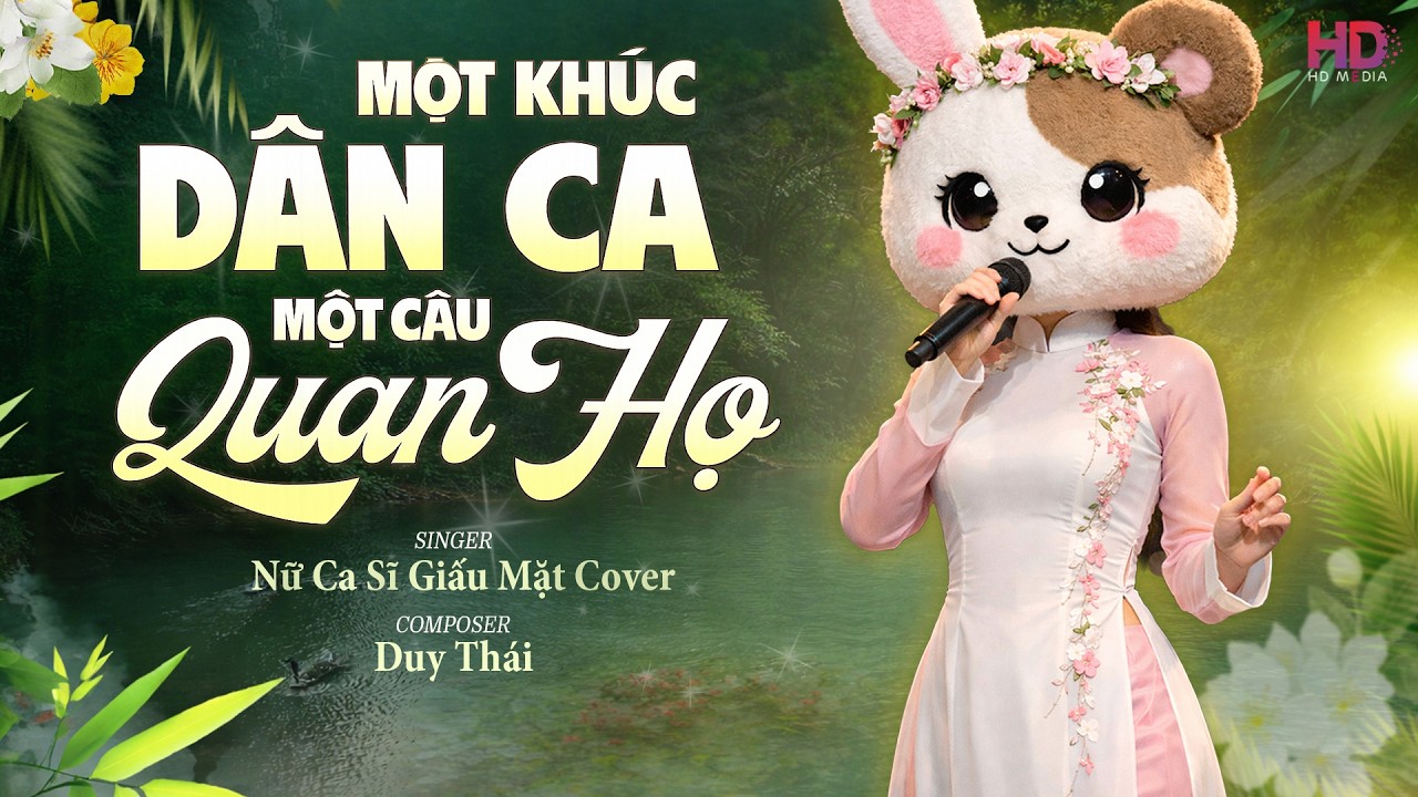 Một Khúc Dân Ca Một Câu Quan Họ - Nữ Ca Sĩ Giấu Mặt Cover | Nhạc Dân Ca Ngọt Ngào Sâu Lắng