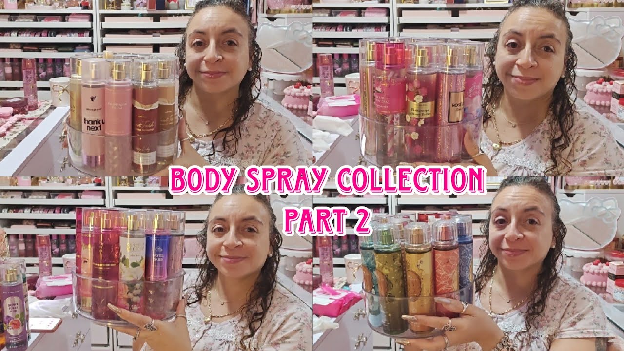My Updated Body Spray Collection ✨ Part 2 💕@bathandbodyworks 🎀💓