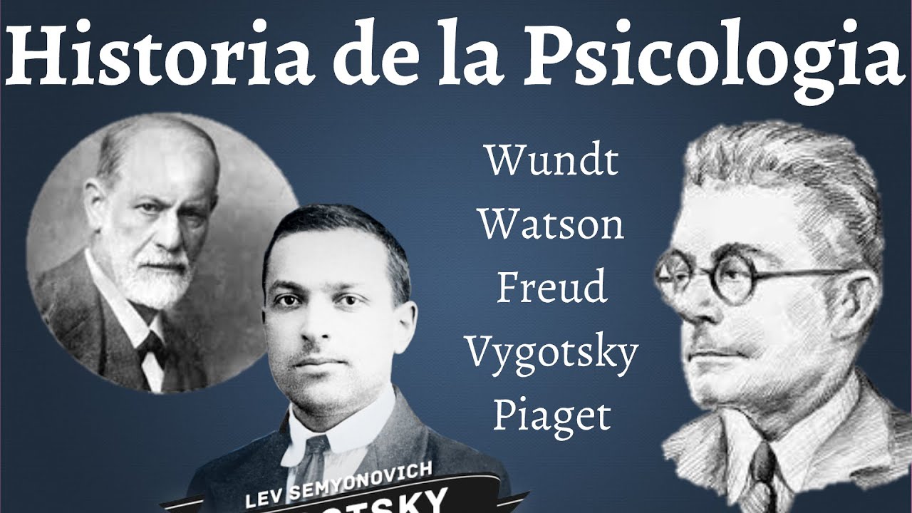 Toda la Historia de la Psicologia, Wundt, Watson, Freud, Piaget Vygotsky
