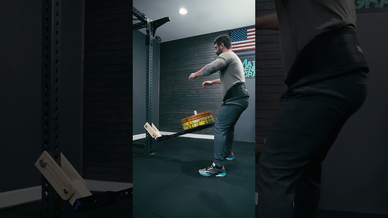 Is This The Ultimate Lever Arm Belt Squat Add-On! #homegym