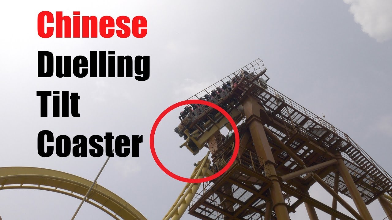 Crazy Tilt Coaster - Battle Jungle King Off Ride ( Coaster Touring )