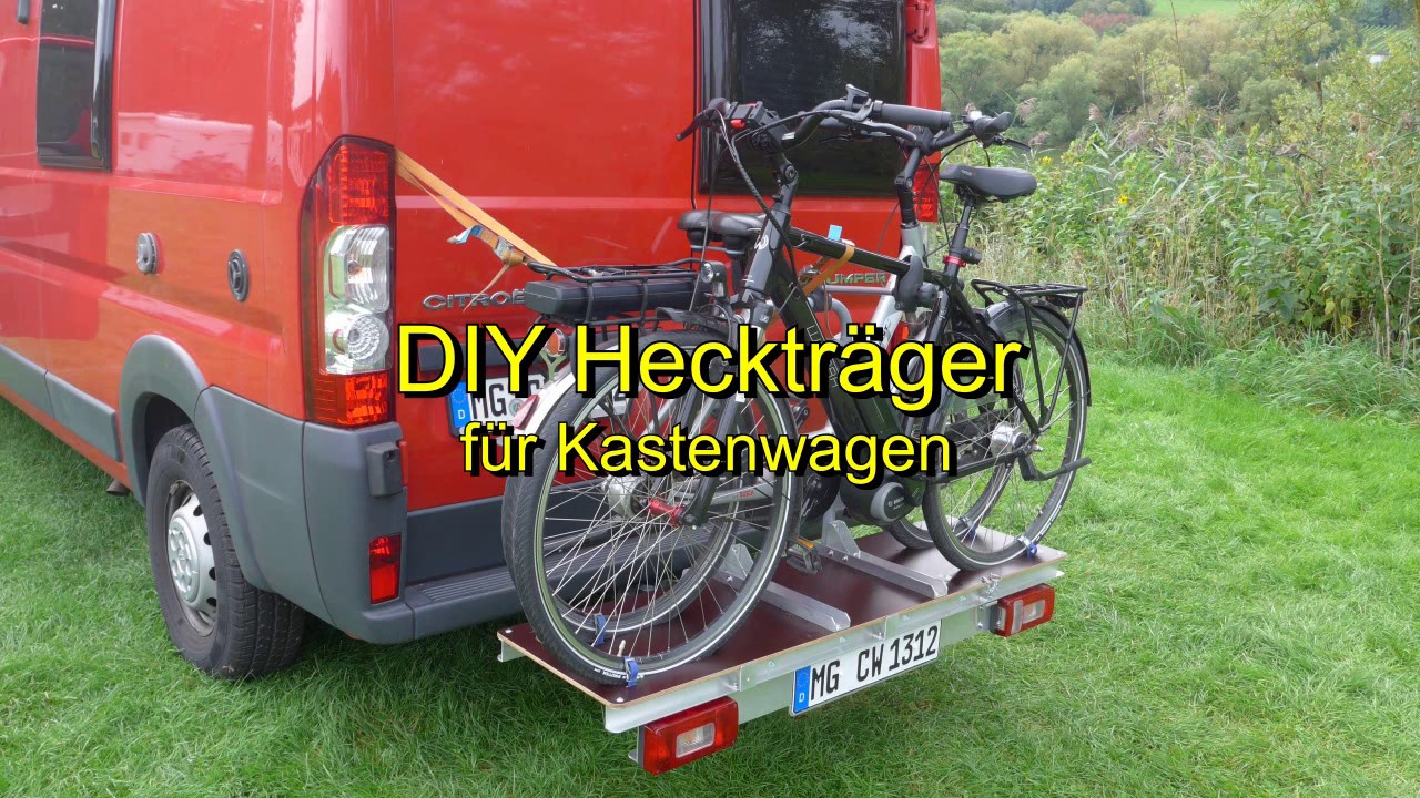 DIY-Hecktr&auml;ger f&uuml;r Kastenwagen