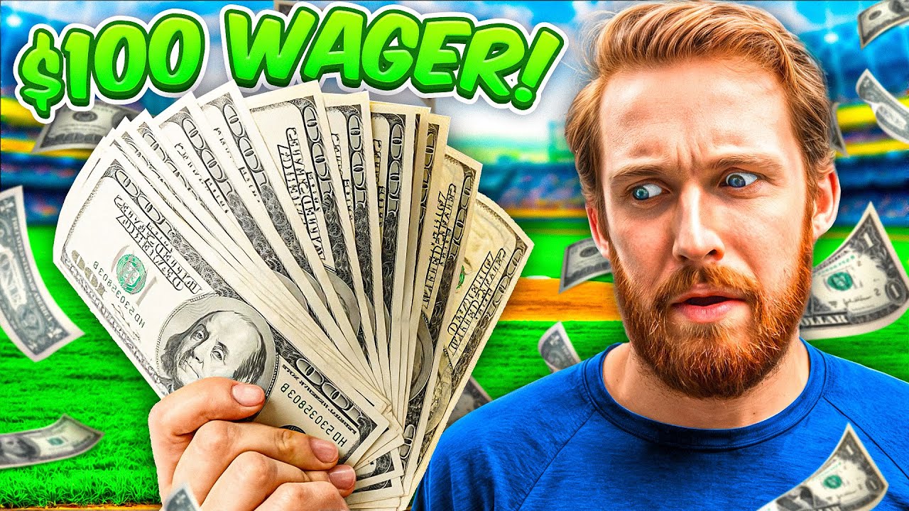 I Played A $100 Wager In MLB 25!