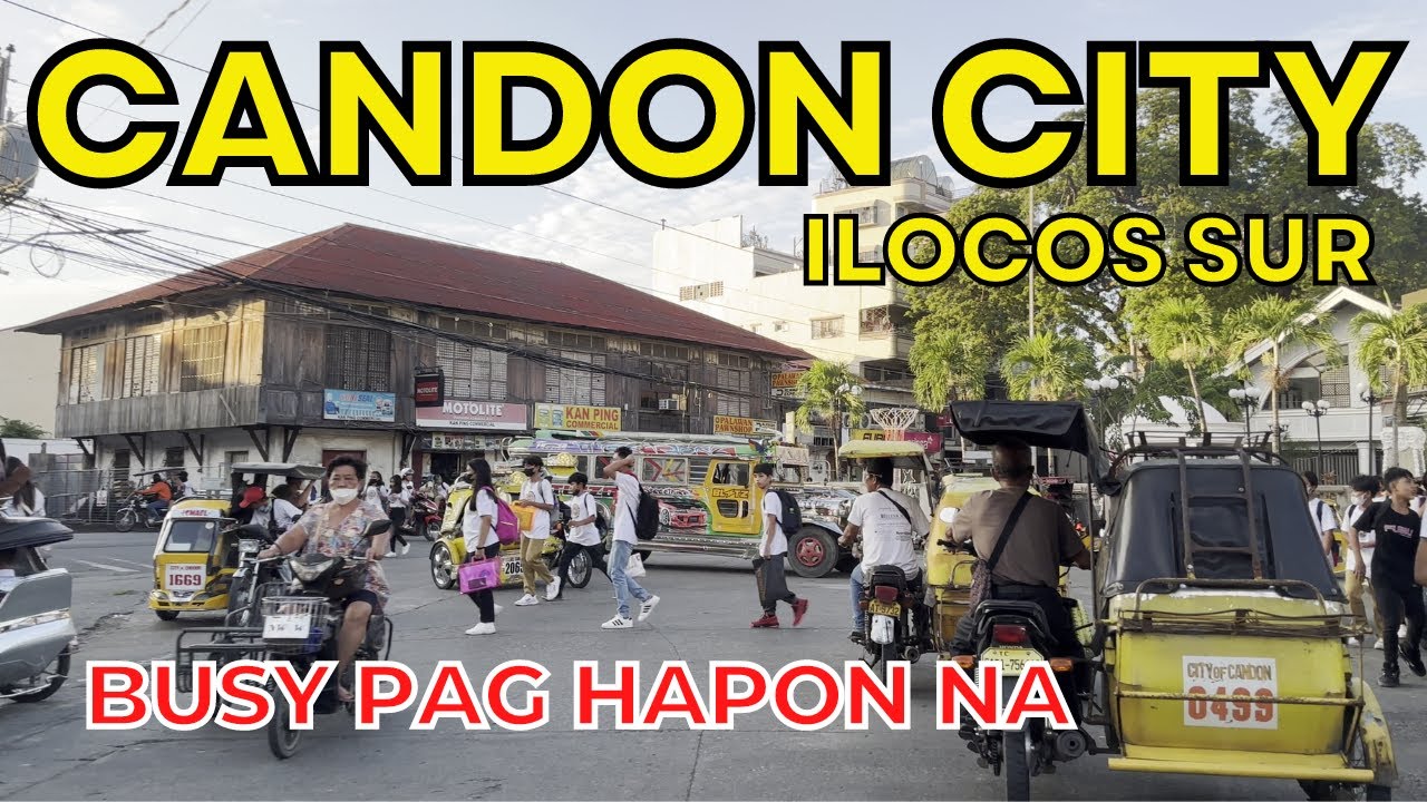 CANDON CITY Driving from North to South | Ilocos Sur Philippines | Dual Cam 4K
