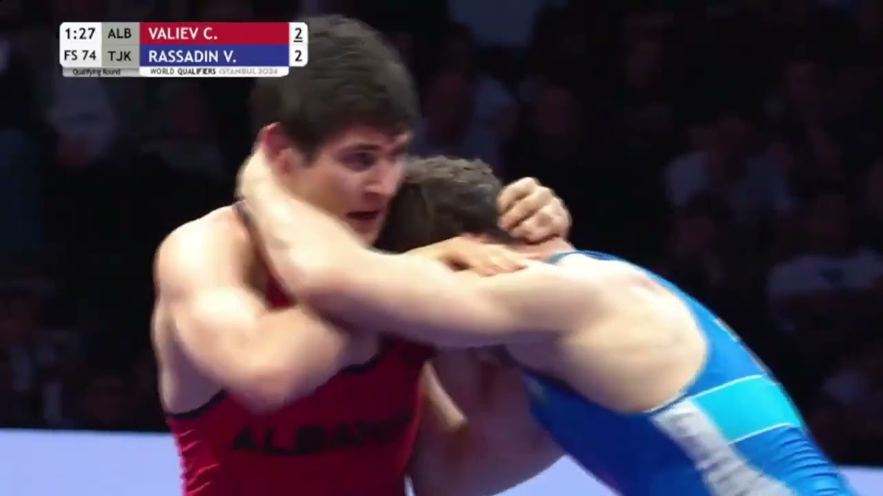 Ч. Валиев - В. Рассадин. 74kg. 2024 World Qualifiers Istanbul 2024