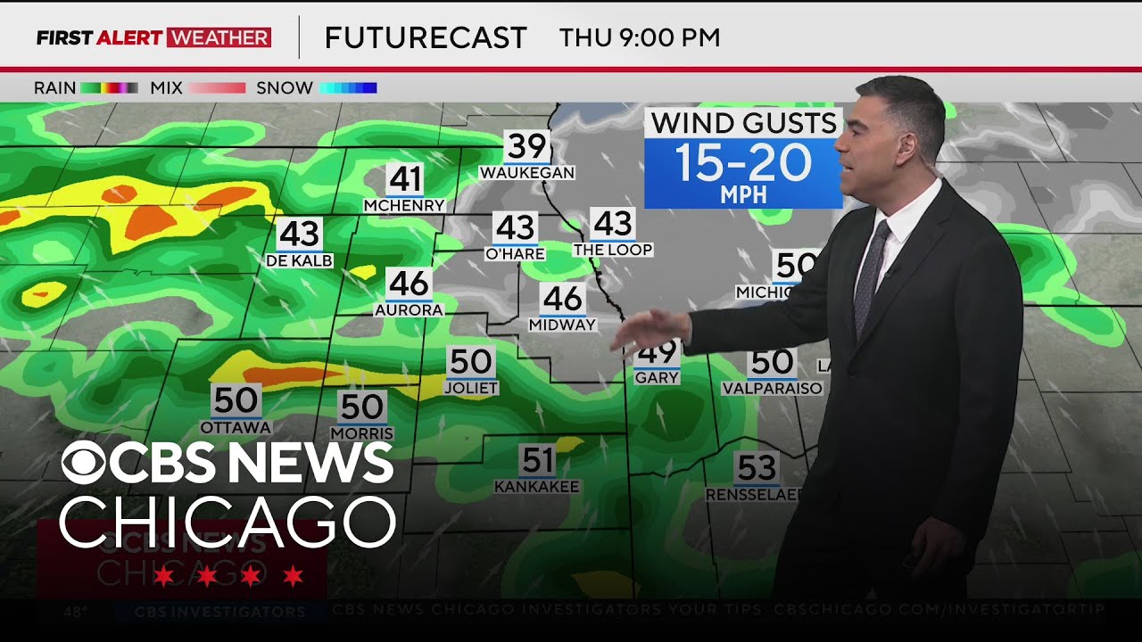 Chicago weather: Strong storms possible