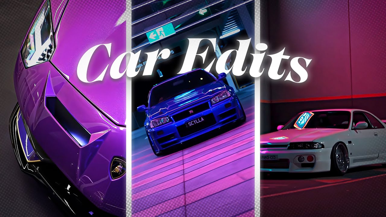 CAR EDITS COMPILATION TIKTOK #2 💫 | Swxft's high quality car edits 🔥✨