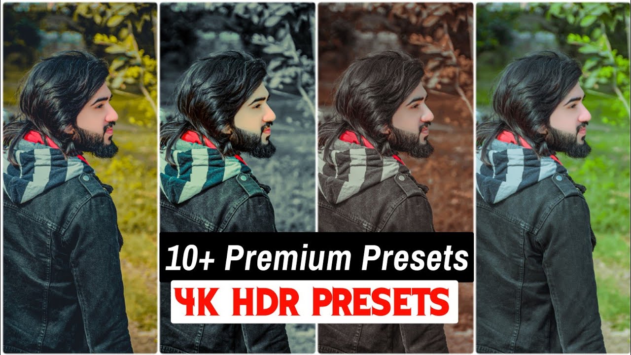 Top 10 Premium Lightroom Presets 2024 | 4K Lightroom Mobile Presets | Free Download Presets
