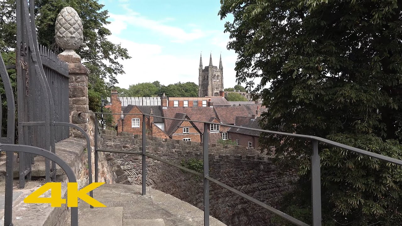 Tamworth Walk: Town Centre【4K】
