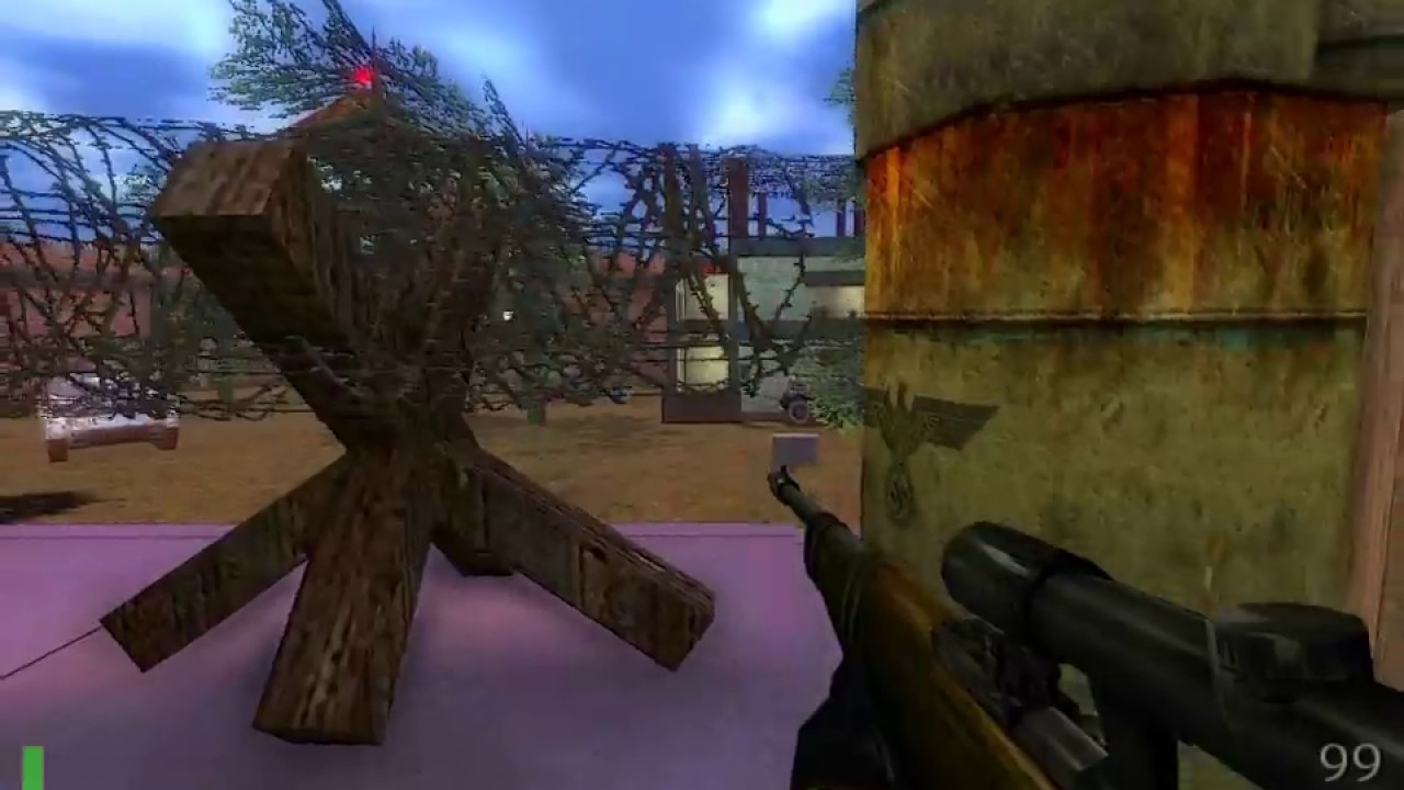 RtCW: The Fortress 2 (Extreme quality) | part 1
