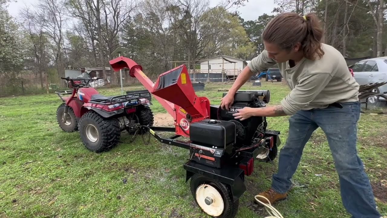$250 Marketplace wood chipper score!
