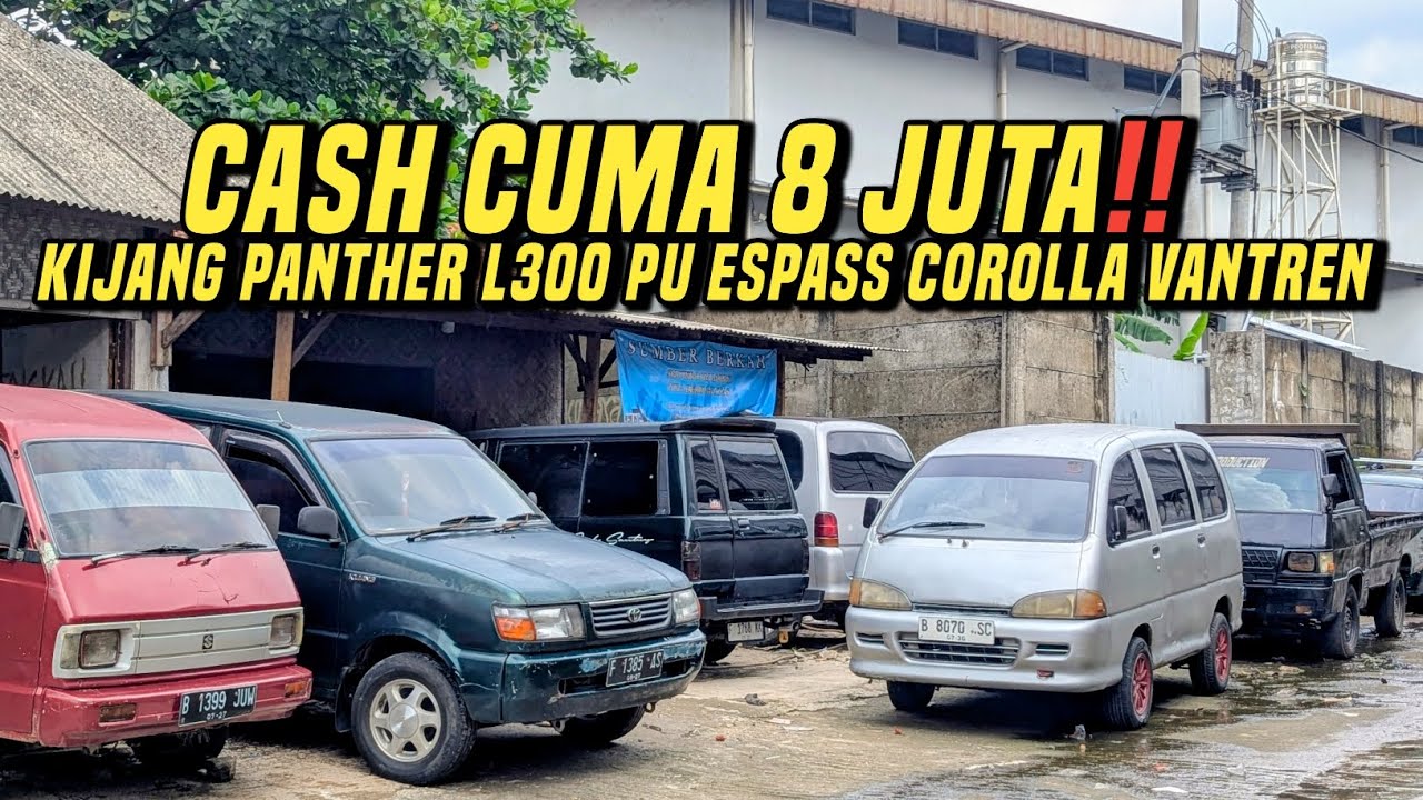 2026 Beli mobil bekas murah seharga motor di Sumber Berkah❗Espass corolla L300 panther cuma 8 juta 
