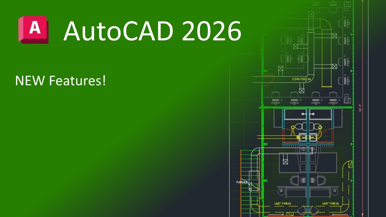 NEW Features In AutoCAD 2026! First Look At The New AutoCAD!