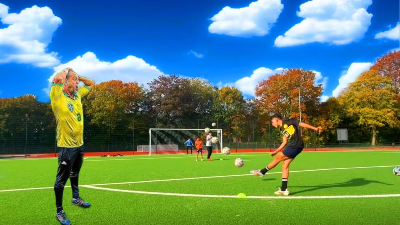 Die Schwierigste XL FREISTOẞ Fußball CHALLENGE + Bestrafungen