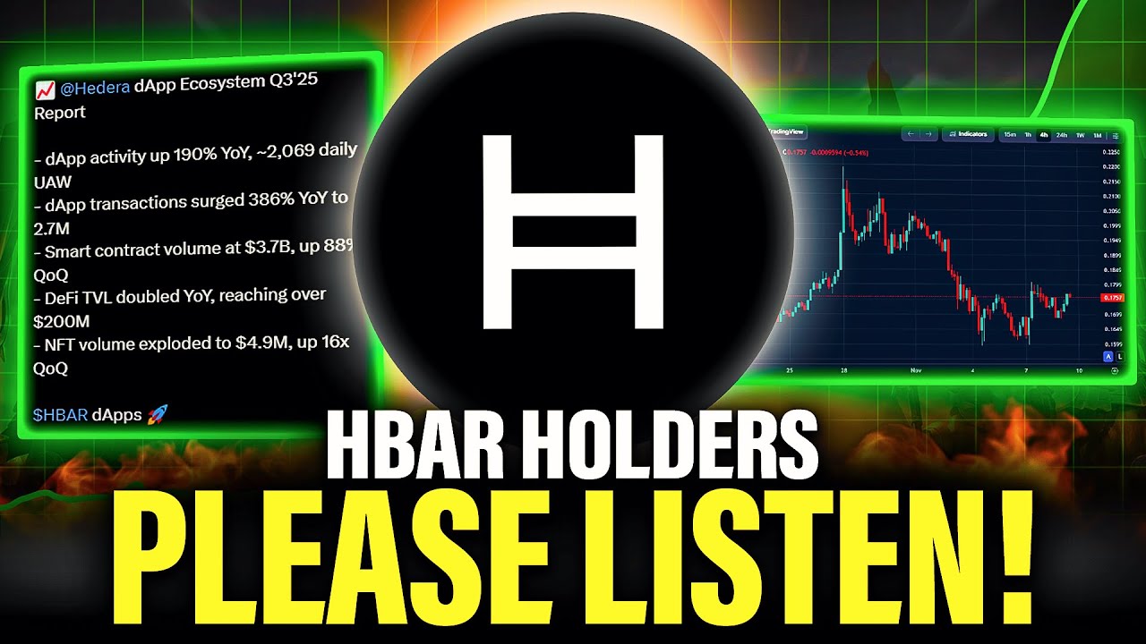 Hedera HBAR Will SHOCK Everyone | HBAR Holders You Need To Hear This