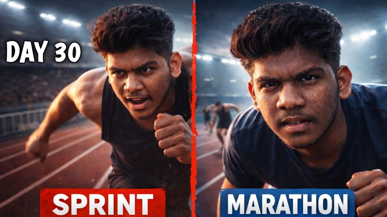 Day 30 Life Is Marathon Not Race 🐭