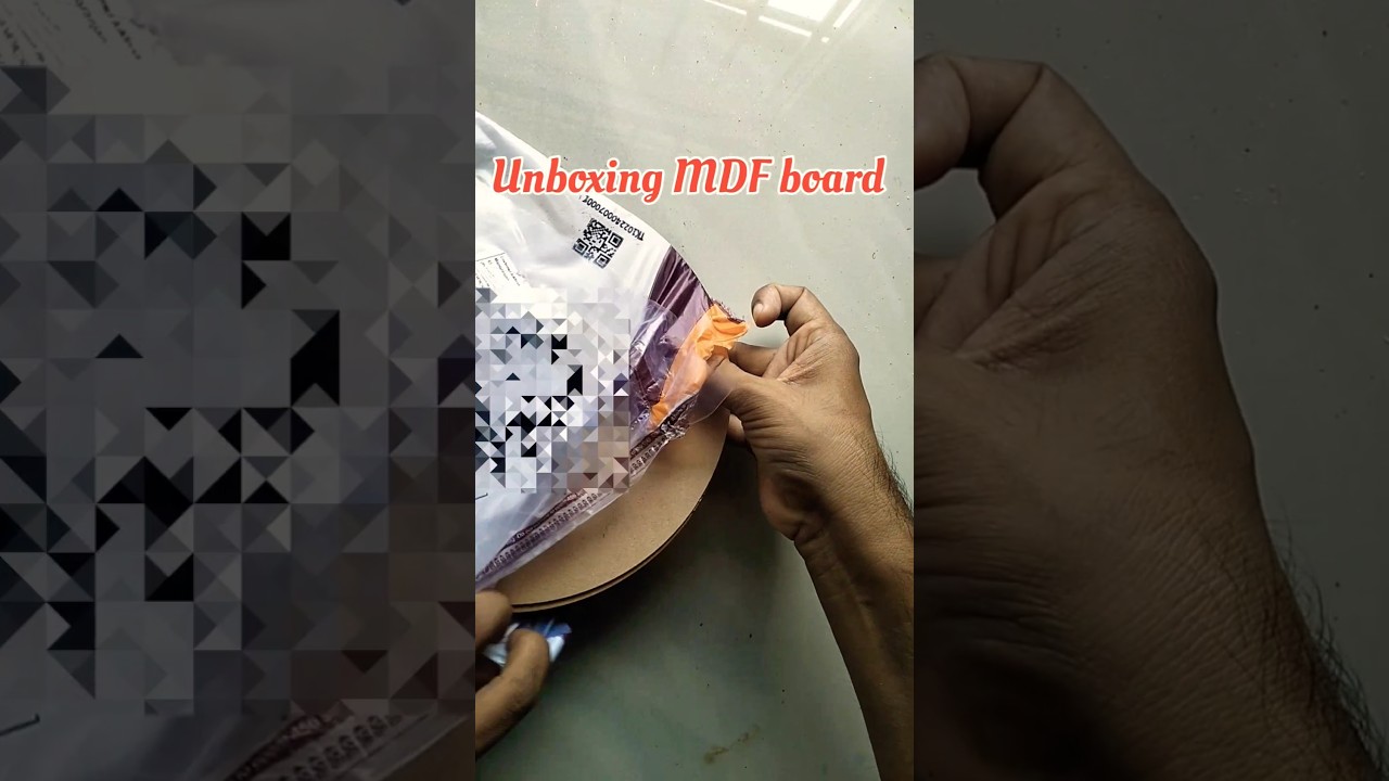 Mdf Board Unboxing After Meesho Shopping 🎁🖼️ #ArtSupplies #unboxing #meesho #shorts