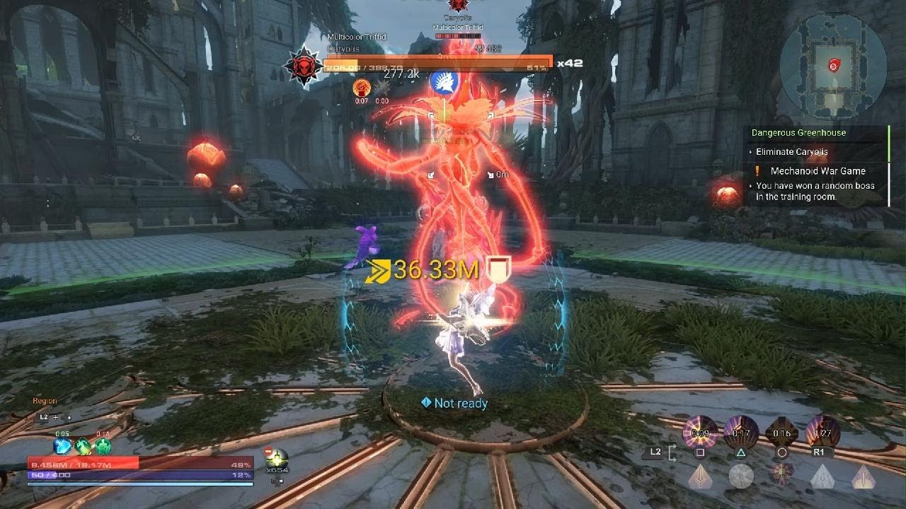 Skyforge phytonides solo D1 caryolis 2024 boss at lvl 80