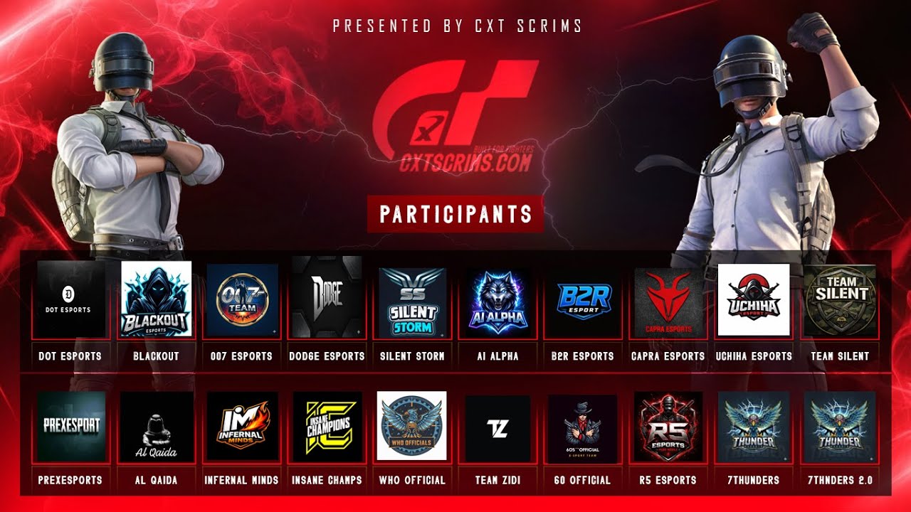 CXT SCRIMS 08:00PM (24JAN 2026) COMPETITIVE SCRIMS | WITH VOICE COMENTATRY | PUBG MOBILEw