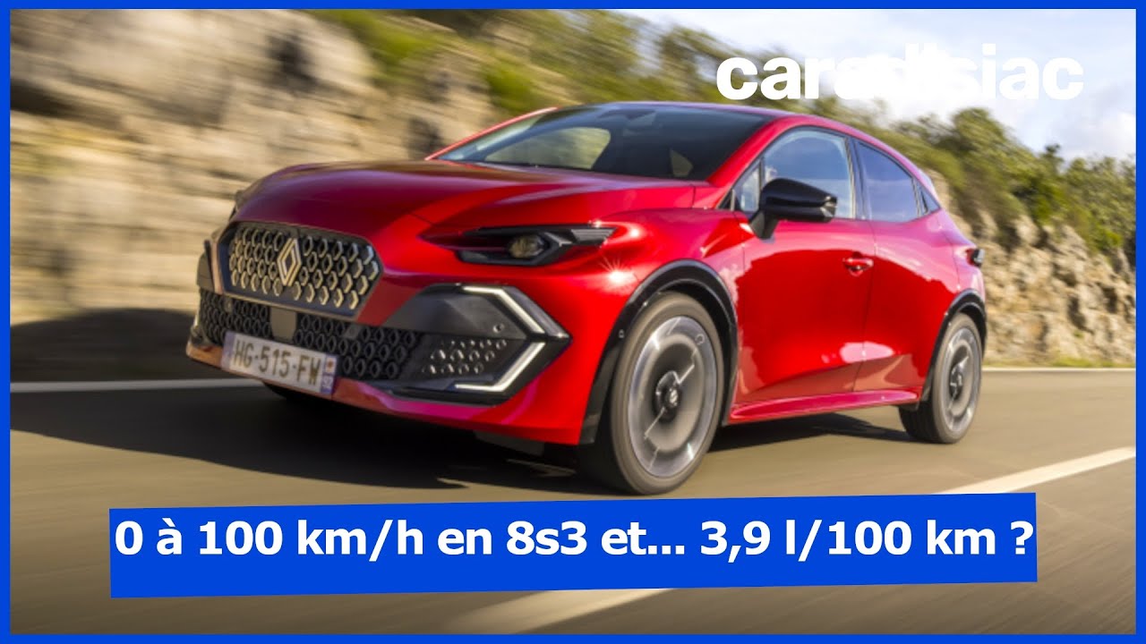 Essai Renault Clio 6 Hybrid : 160 ch, aucun malus, et du plaisir ?