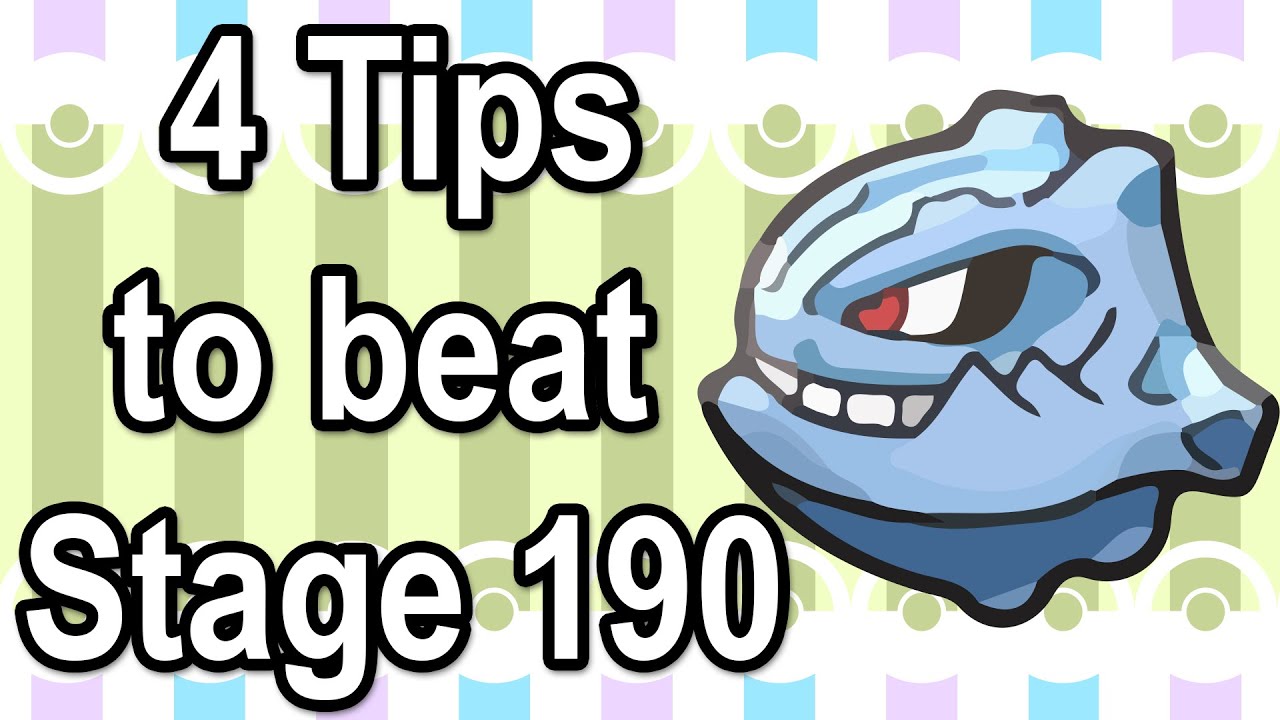 Pokemon Shuffle: 4 Tips for Stage 190 without Items