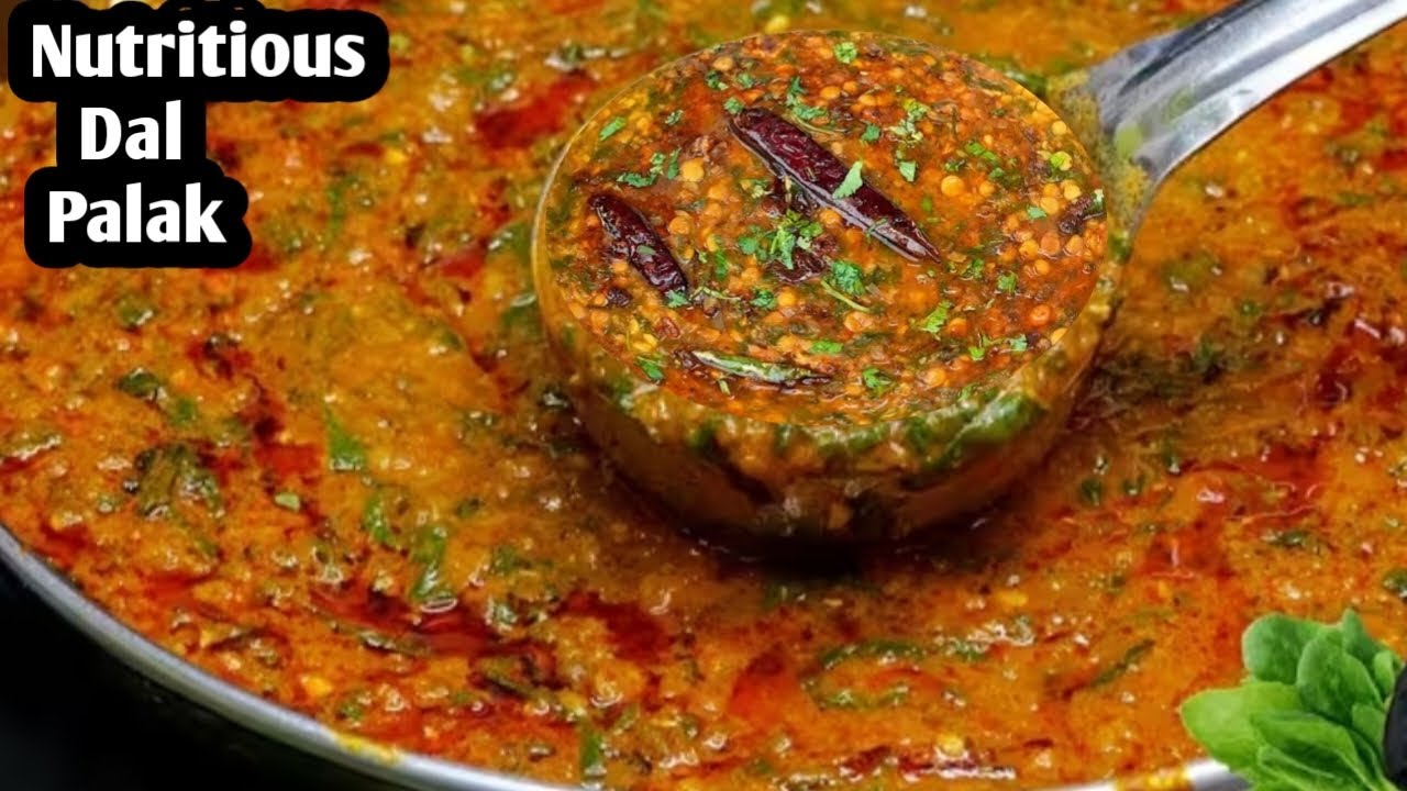 पालक् ना खाने वाले भी रोज किलो किलो पालक खरीदेंगे पालक की ये सब्जी खाकर Healthy Palak Dal Recipe