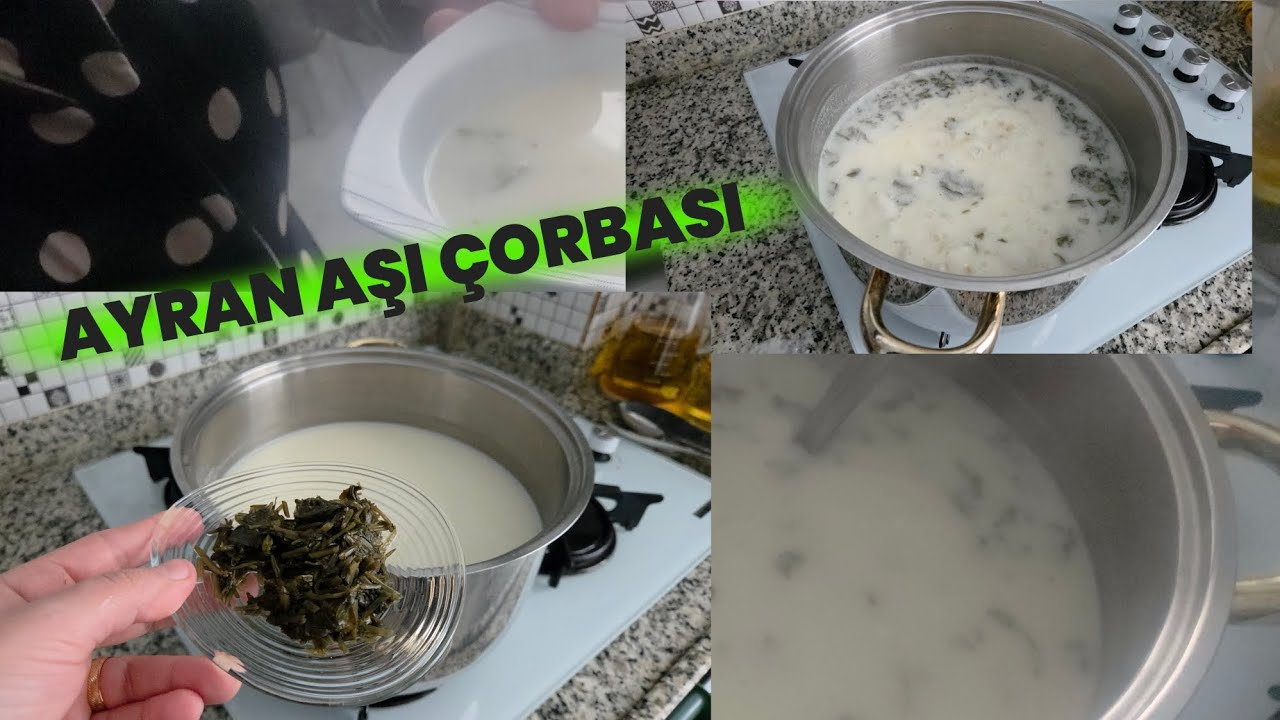 ERZURUMUN MEŞHUR AYRAN AŞI ÇORBASI - AYRAN ÇORBASI 