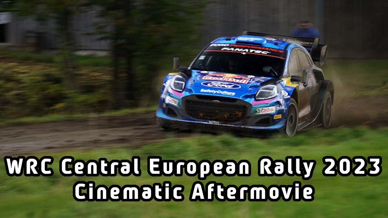 WRC Central European Rally 2023 - Cinematic Aftermovie by Corvideo