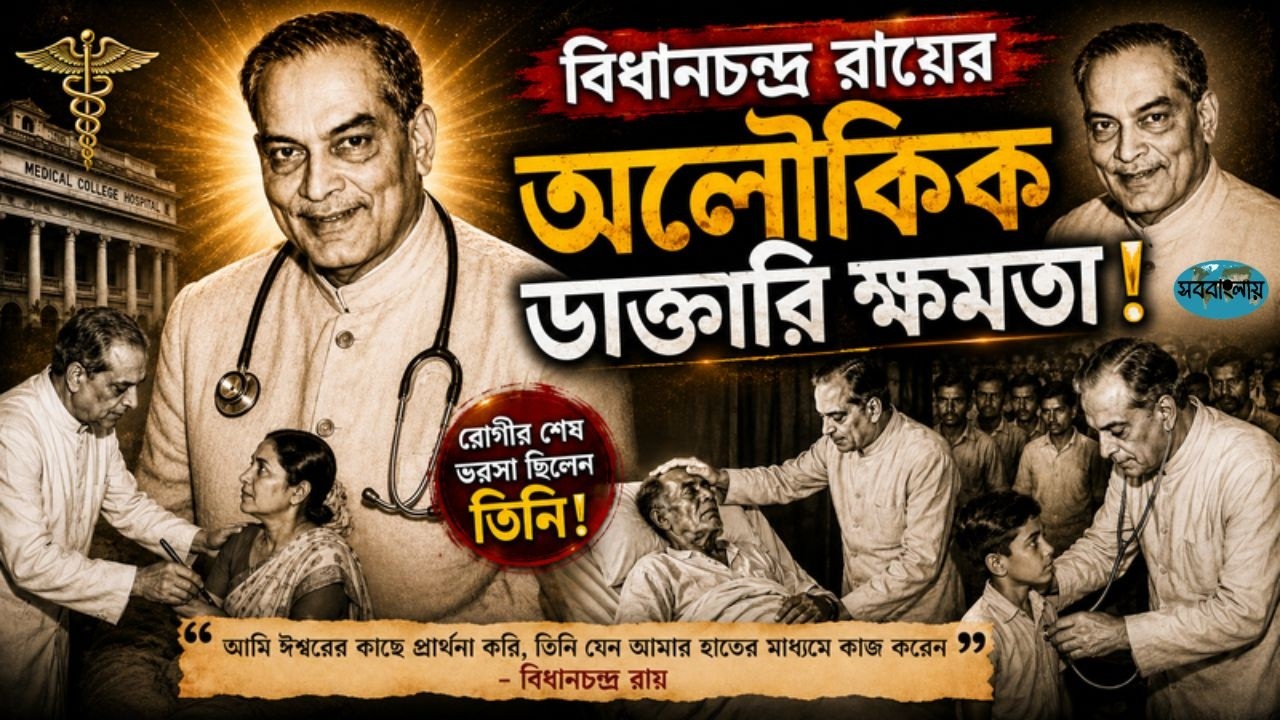বিধান রায়ের আশ্চর্য ডাক্তারি ক্ষমতা || Dr. Bidhan Chandra Roy as Doctor