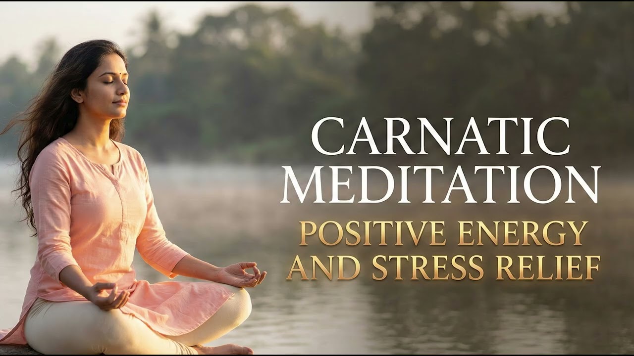 Carnatic Meditation Instrumental | Soothing Music for Positive Energy & Stress Relief