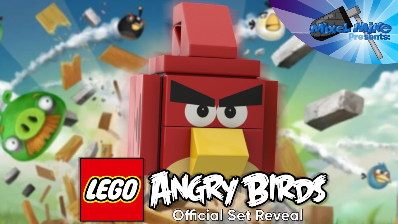Lego Angry Birds Official set [Made by: Retromaster94]