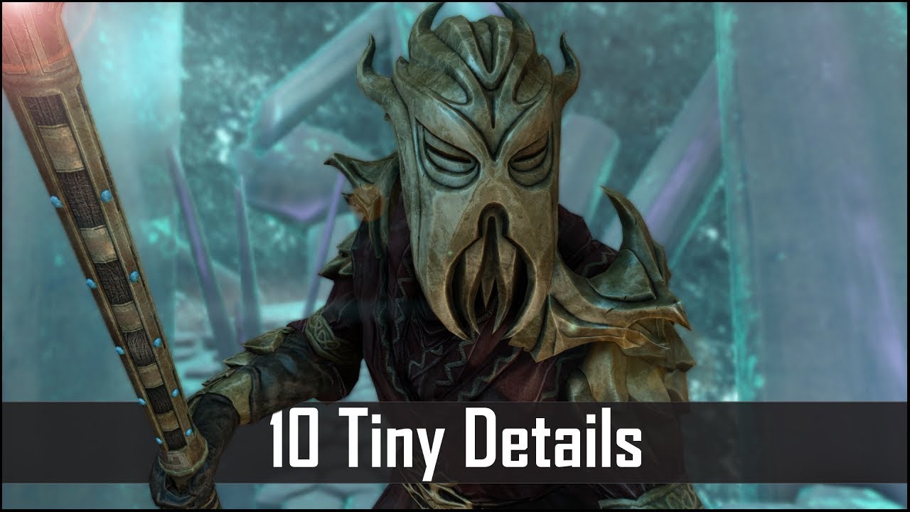 Skyrim: ещё 10 мелких деталей, которые вы могли пропустить в The Elder Scrolls 5 (часть 35)
