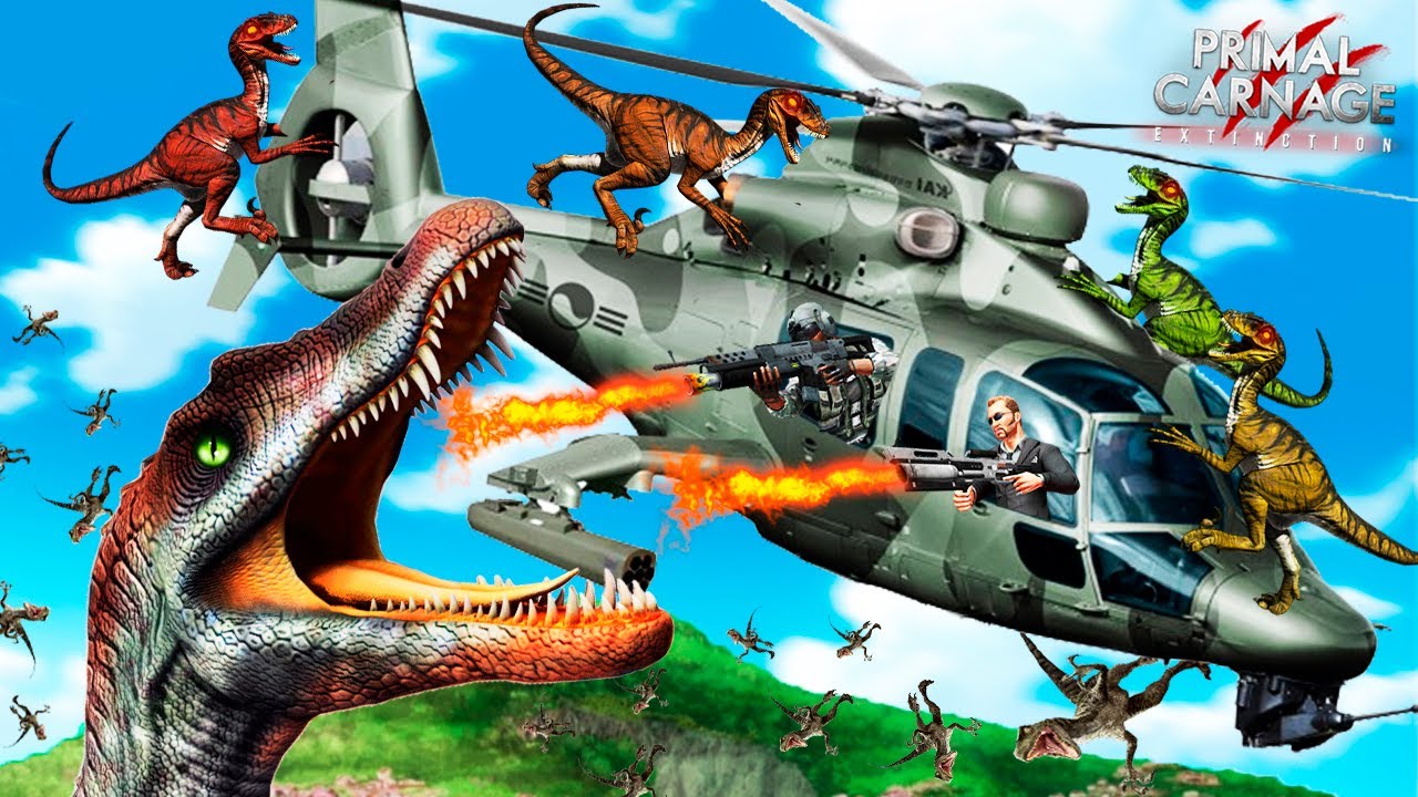 ESCAPA DE LA ISLA MORTAL DE DINOSAURIOS | PRIMAL CARNAGE EXTINCTION
