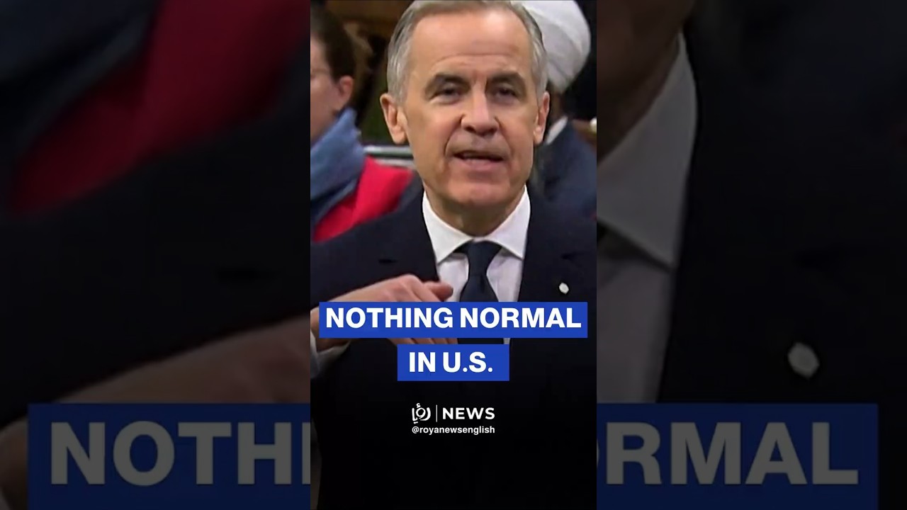 “There's almost nothing normal in the United States now,” says Carney