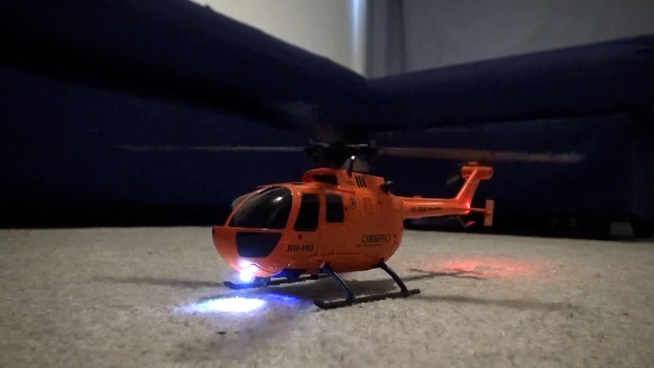 Radio Control Helicopter C186 Open and 1st Flight
