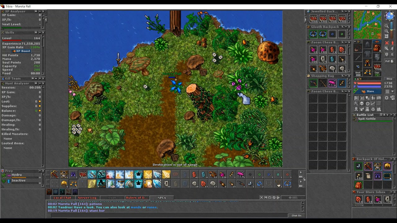 Tibia Droga Do Forbidden Lands Na Hydry