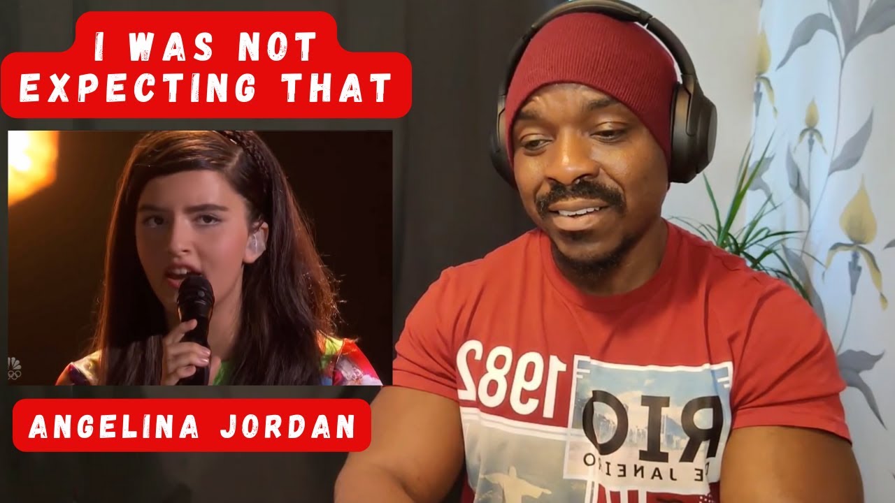 first time reaction - angelina jordan - 