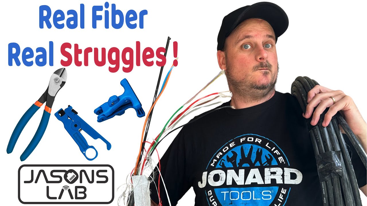 Using Jonard Fiber Tools & Cutting Brice's Fiber ! @JonardTools @briceperdue7587