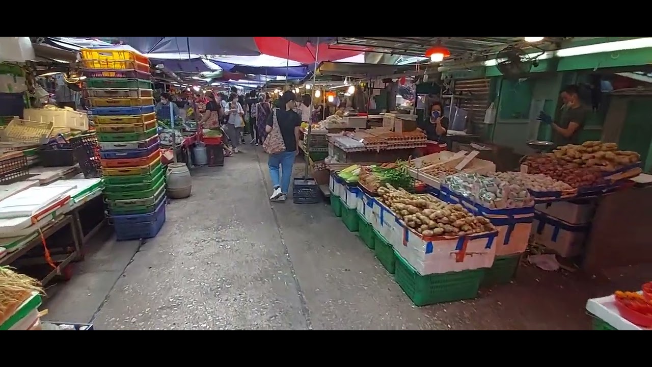香港 - 筲箕灣 金華街 街市  Hong Kong - Shau Kei Wan, Kam Wa Street Market