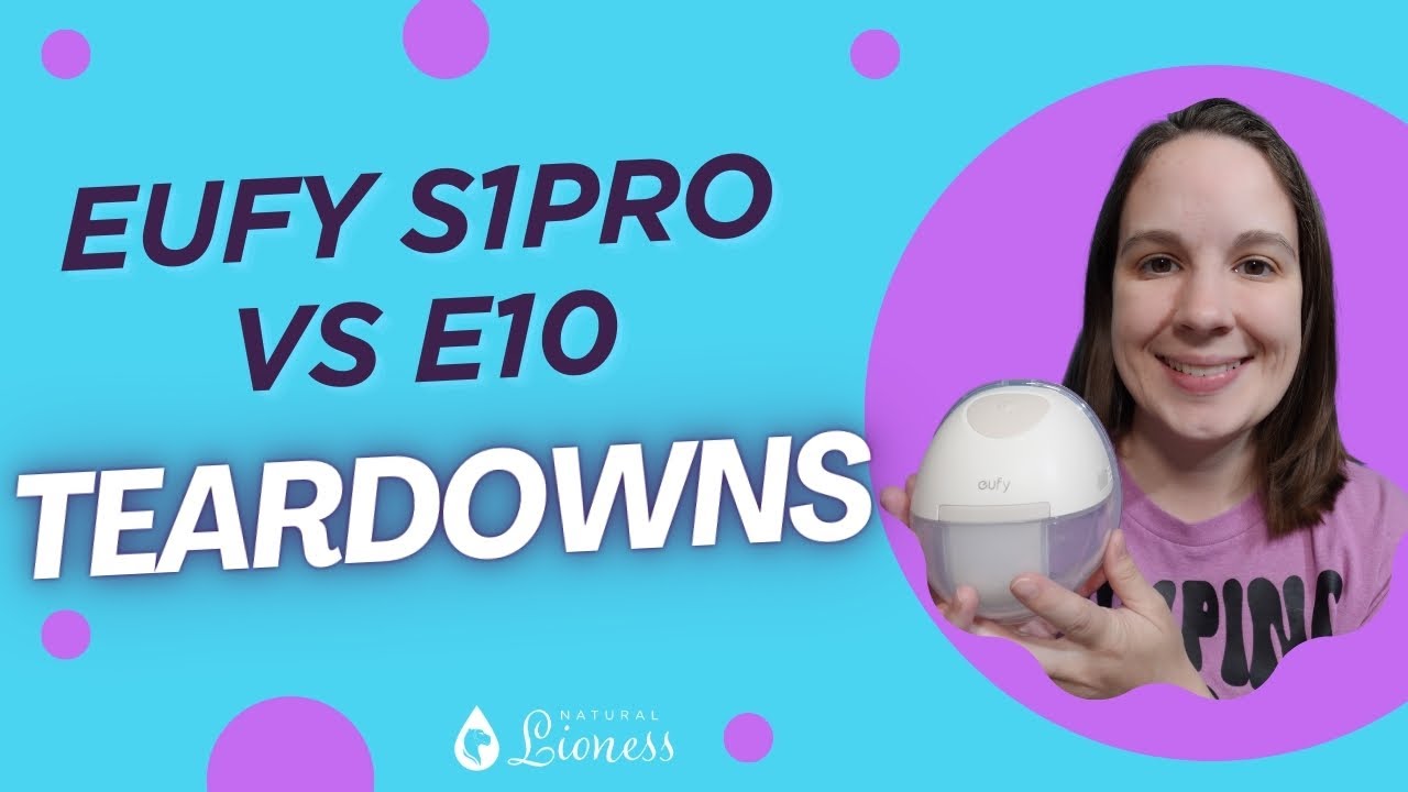Eufy Breast Pump Teardown: S1 Pro vs E10 Internal Components