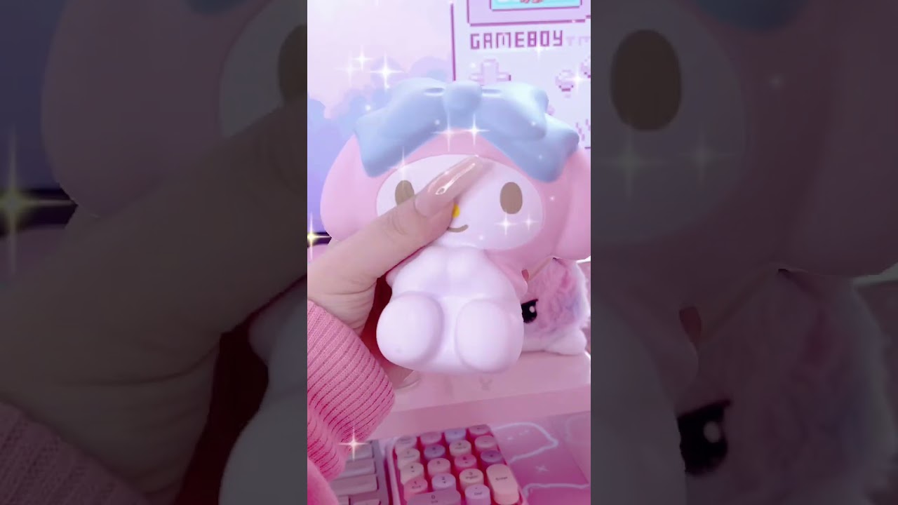 Unboxing Kawaii squishy plush toy my melody #kawaii #squishy #unboxing