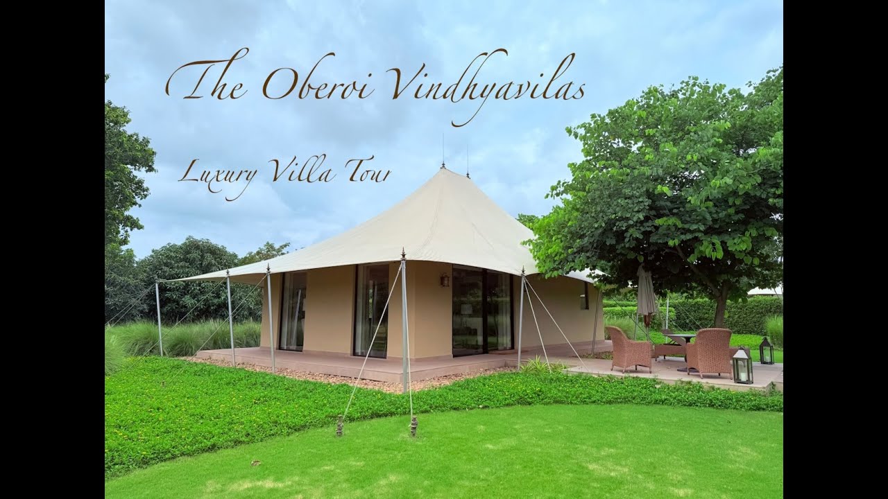 Inside The Oberoi Vindhyavilas 🐅 | Bandhavgarh’s Ultimate Luxury Jungle Retreat | Villa Tour