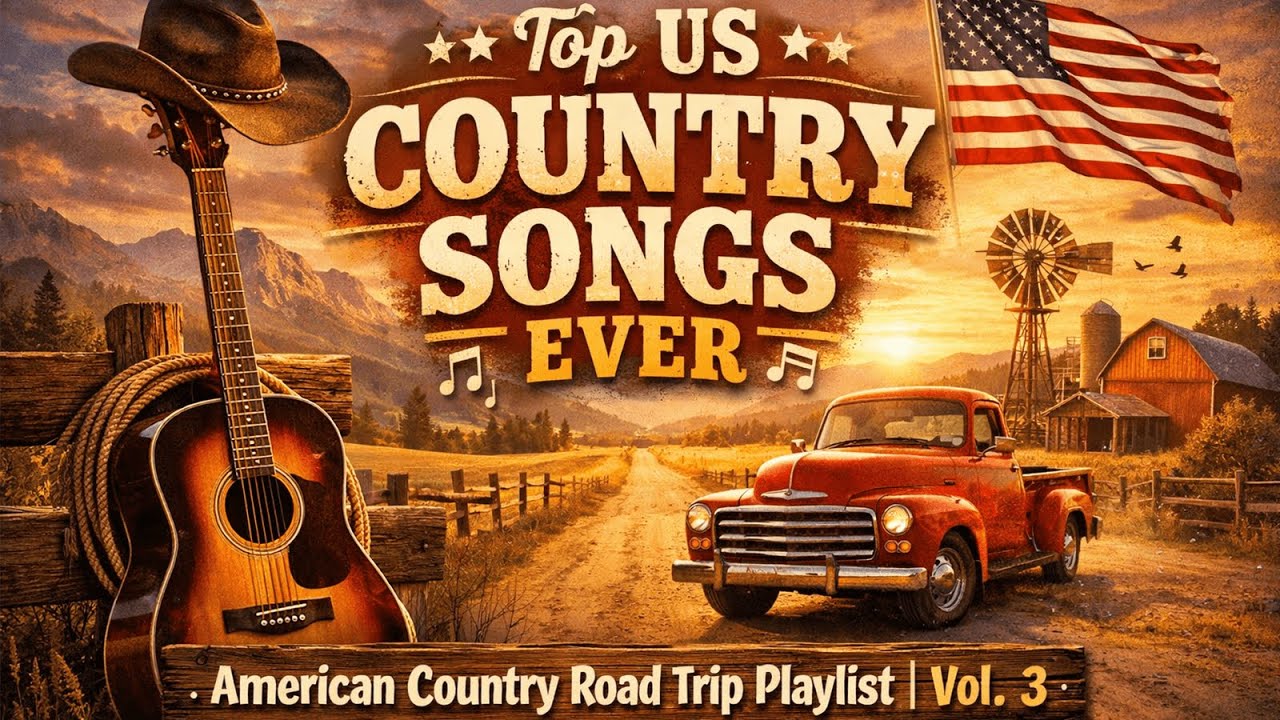 Top US Country Songs Ever 🎶 | American Country Road Trip Playlist | Vol. 3