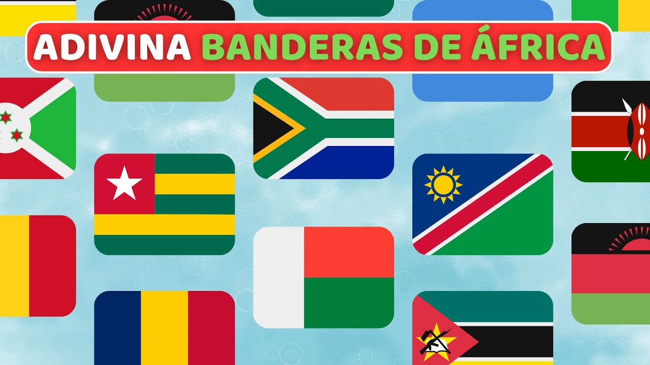 Desafío de Banderas Africanas | ¿Podrás reconocerlas todas? 🌍🔍 |¡Demuéstralo en 10 segundos! ⏱️