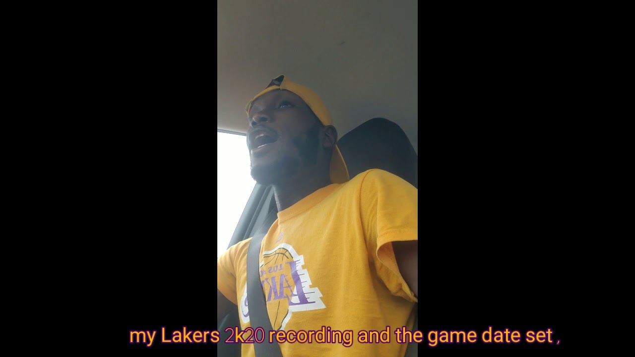 Lakers blog : getting my 2k on Thursday evening,  my recording and set broadcasting games date
