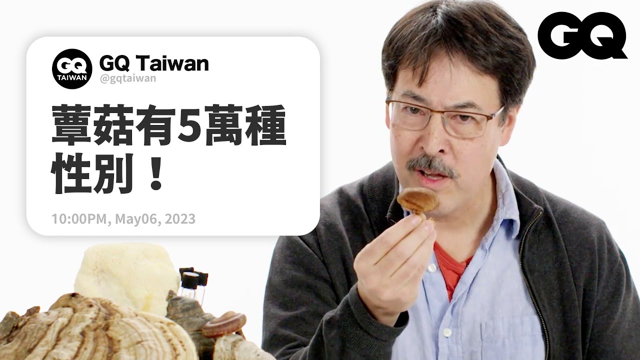 怎麼分辨蕈菇有沒有毒？為什麼會有「迷幻蘑菇」？真菌學家回答網友問題｜名人專業問答｜GQ Taiwan