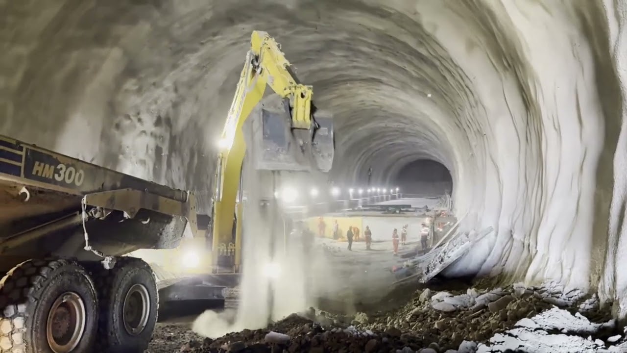 Șantier A1 Margina - Holdea, final de octombrie 2025