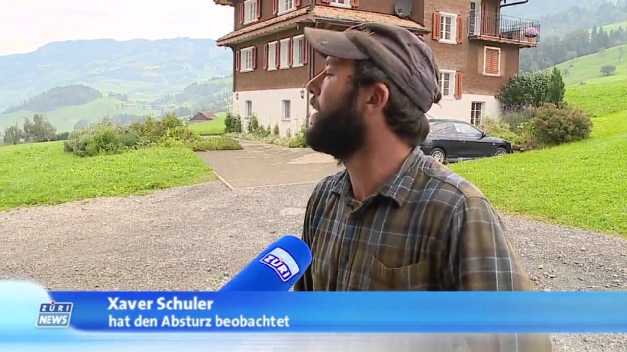 TeleZüri: Heli-Unfall Schwyz