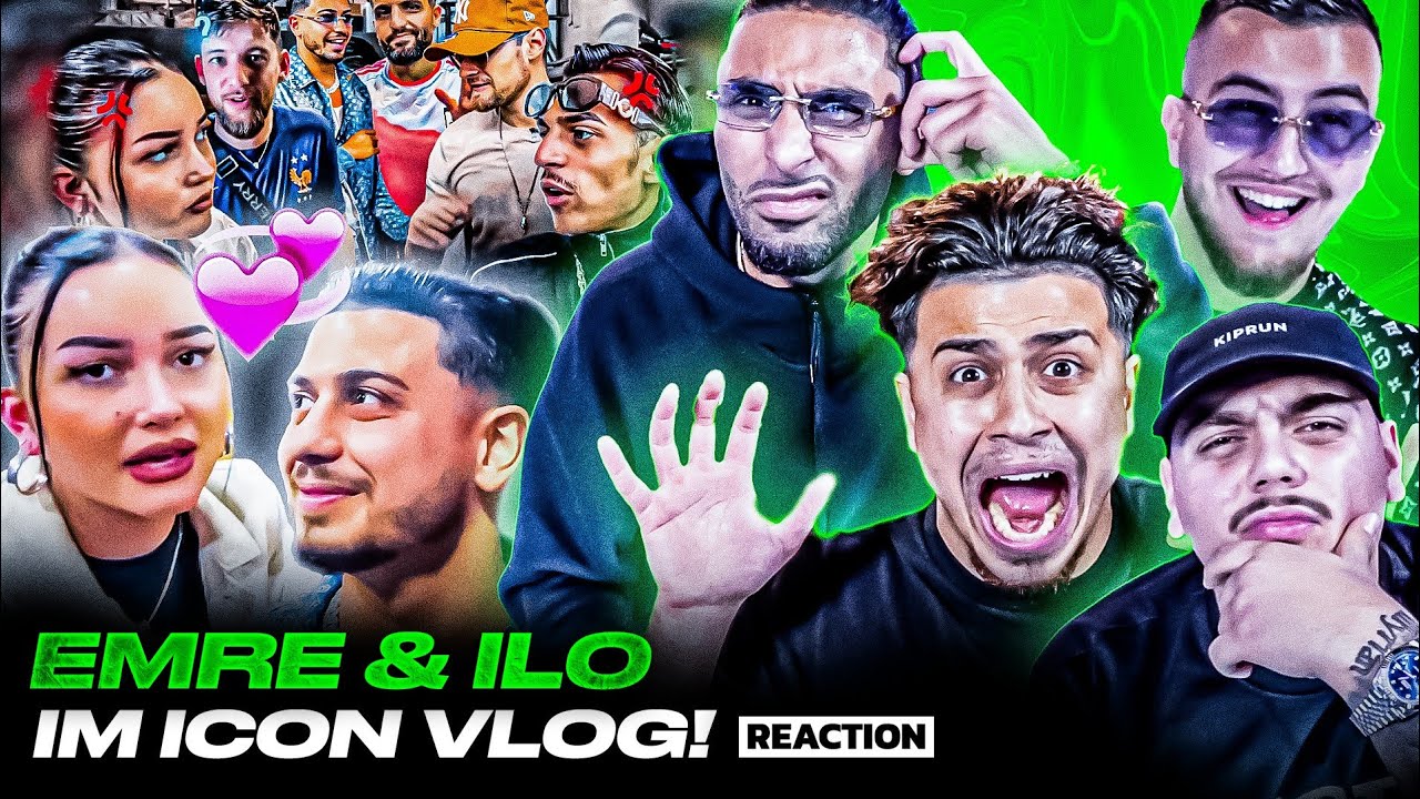 ICON 6 KÜNSTLER ERWISCHEN EMRE & ILO 😱 LACHFLASH WÄHREND ICON 6 VLOG 😂 ICON 6 VLOG 18 Reaction